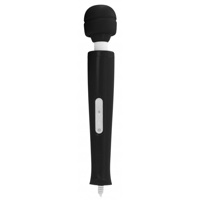 GC Stimulateur Mega Wand 32cm - Tête 6cm Noir